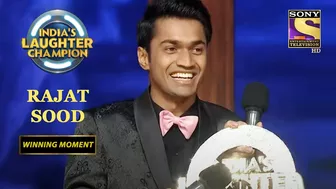 Rajat Sood Brings Home The Title 'India's Laughter Champion' | Winner | India's Laughter Champion