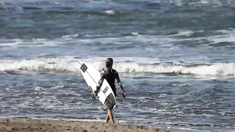 Those waves were amazing || CANGGU BEACH || BALI SURF