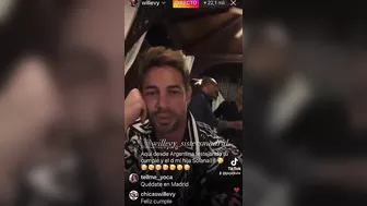 William Levy acabou de fazer LIVE em seu instagram na véspera de seu aniversário ????