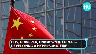 China tests 'hypersonic bullets' that travel at 4000M per sec; Show of strength amid Taiwan tensions