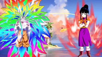 Who is stronger / goku ssj rainbow + infinity rainbow / 1M Views GOAL ???? /Thank you so much????/ANIME X