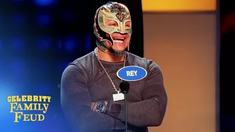 Rey Mysterio vs. The Miz on Celebrity Family Feud!