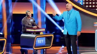 Rey Mysterio vs. The Miz on Celebrity Family Feud!