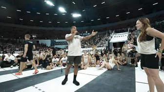 Gui Malheiros' Proposes at the 2022 CrossFit Games