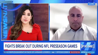 Multiple fights at NFL preseason games | NewsNation Prime