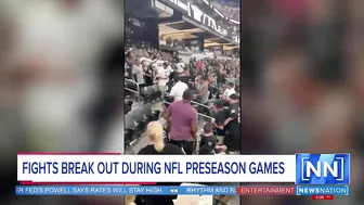 Multiple fights at NFL preseason games | NewsNation Prime