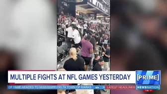 Multiple fights at NFL preseason games | NewsNation Prime