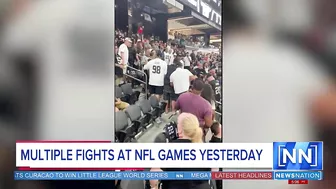 Multiple fights at NFL preseason games | NewsNation Prime