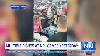 Multiple fights at NFL preseason games | NewsNation Prime