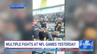 Multiple fights at NFL preseason games | NewsNation Prime