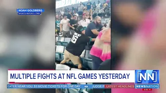 Multiple fights at NFL preseason games | NewsNation Prime