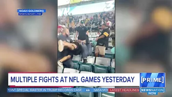 Multiple fights at NFL preseason games | NewsNation Prime