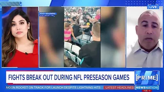 Multiple fights at NFL preseason games | NewsNation Prime