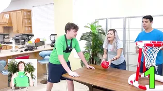 NO HAND VS ONE VS TWO HAND CRAZY GAMES & FUNNY SITUATIONS BY CRAFTY HACKS