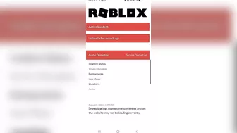 Is Roblox DOWN? Error: "We are aware that there is an issue with loading avatars in experiences