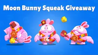 Brawl Stars Moon Bunny Squeak Giveaway