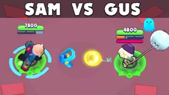 SAM vs GUS | 1vs1 | Brawl Stars