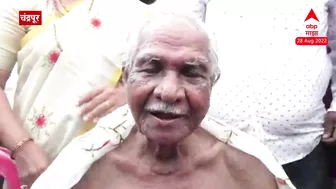 85 Year Old Man Doing Yoga :कृष्णाजी नागपुरे यांची इंडिया बुक ऑफ रेकॉर्ड्समध्ये नोंद...