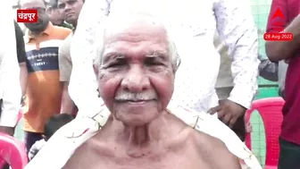 85 Year Old Man Doing Yoga :कृष्णाजी नागपुरे यांची इंडिया बुक ऑफ रेकॉर्ड्समध्ये नोंद...