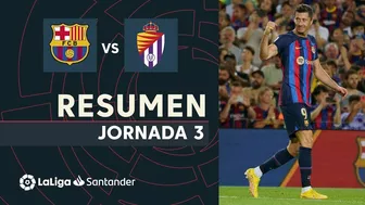 Resumen de FC Barcelona vs Real Valladolid (4-0)