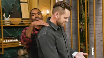 Justin Sylvester BRIBES Joel McHale With Massage During Taco Competition | Celebrity Beef | E!