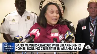 Gang members in Atlanta charged with breaking into homes of celebrities and influencers