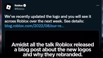 Why Roblox Changed the Logo