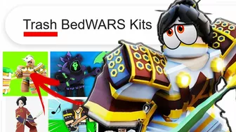 Yuzi Kit Reacts To TRASH KITS.. (Roblox BedWARS)