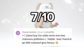 JE NOTES LES CHANSONS PRÉFÈRÉES DES ABONNÉS // PARTIE 4 // AMMY GAMING ROBLOX