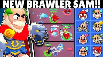 Sam's Animation, Skin, Custom Pins & More | Brawl Stars Season 14 #robotfactory