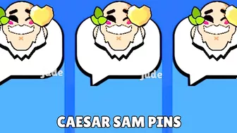 ANIMATED SAM & CAESAR SAM PINS | UNLOCK, WIN & LOSE ANIMATIONS