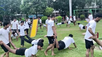 Handstand Walk: The Ultimate Stretching Exercise For Running @HIND DEFENCE ACADEMY