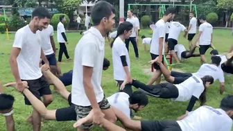 Handstand Walk: The Ultimate Stretching Exercise For Running @HIND DEFENCE ACADEMY