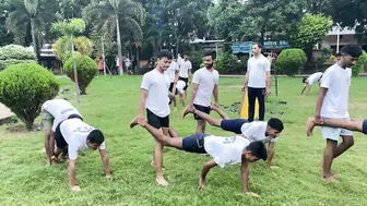 Handstand Walk: The Ultimate Stretching Exercise For Running @HIND DEFENCE ACADEMY