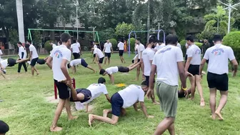 Handstand Walk: The Ultimate Stretching Exercise For Running @HIND DEFENCE ACADEMY