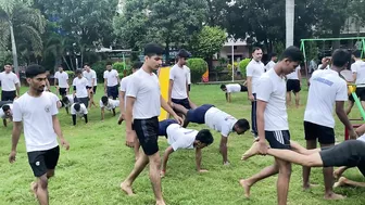 Handstand Walk: The Ultimate Stretching Exercise For Running @HIND DEFENCE ACADEMY