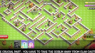 Easily Beat the Goblin Maze Challenge | Clash Fest | Clash of Clans New Event Attack