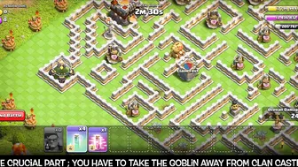 Easily Beat the Goblin Maze Challenge | Clash Fest | Clash of Clans New Event Attack