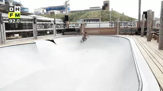 Hart Beach opent skatepool op het strand: 'Dit is een droom die uitkomt'