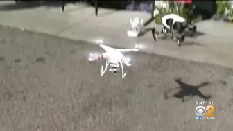 Huntington Beach mom concerned over drone peering into home