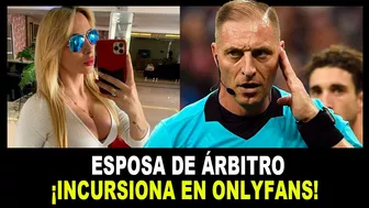 ????Esposa del reconocido árbitro Néstor Pitana decidió incursionar en OnlyFans