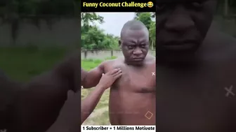 Funny Coconut Challenge ???????? || #shorts