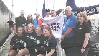 Canada Games flag arrives in PEI July 31, 2022