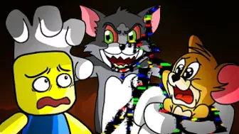 ROBLOX Corrupted “SLICED” | Rainbow Friend x Tom & Jerry x The Simpsons | Roblox Animation