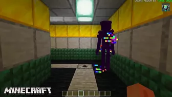 Glitch in Roblox Doors Vs in Minecraft