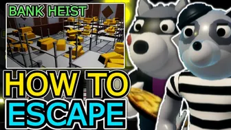 How to ESCAPE the PIGGY BANK HEIST! - Roblox