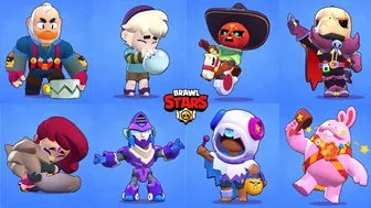 Brawl Stars Sam & Gus + NEW SKINS Animation