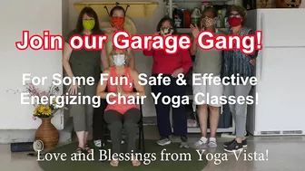 Energizing Chair Yoga: The Garage Series with Sherry Zak Morris, Certified Yoga Therapist