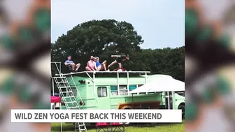 'Wild Zen Yoga Fest' returns to Michigan this weekend