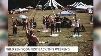 'Wild Zen Yoga Fest' returns to Michigan this weekend